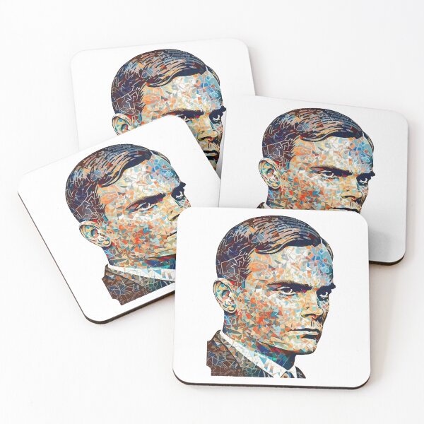 Item preview,  Alan turing, turing, andy wahrol, pop art designed and sold by fo-ngika.