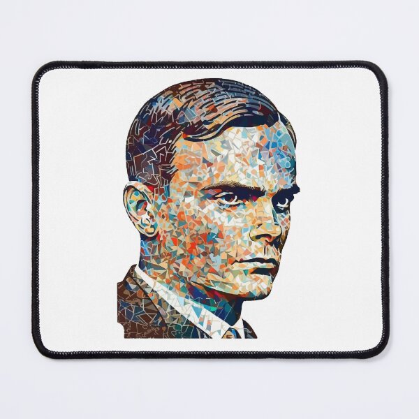 Item preview,  Alan turing, turing, andy wahrol, pop art designed and sold by fo-ngika.