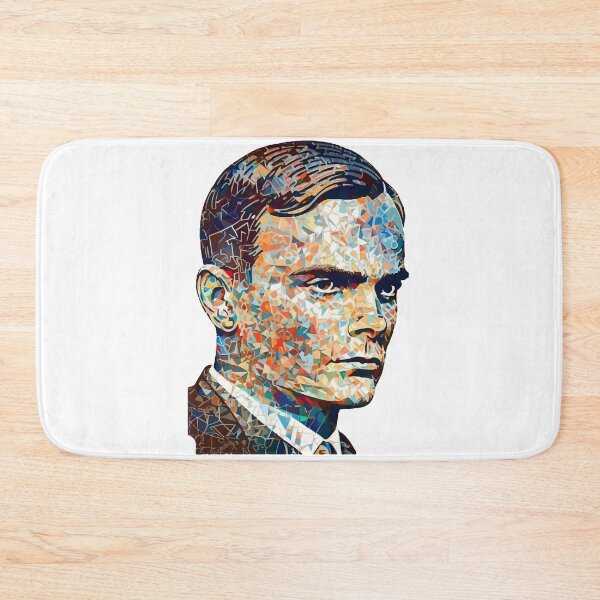 Item preview,  Alan turing, turing, andy wahrol, pop art designed and sold by fo-ngika.