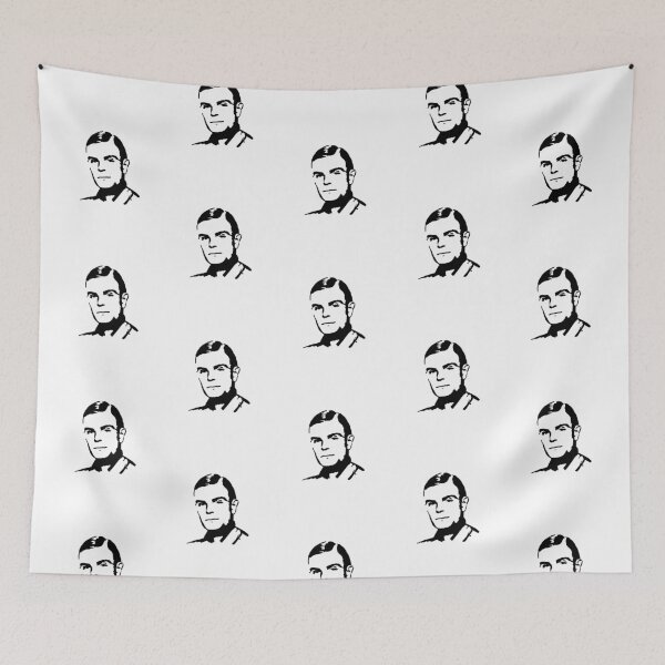 Item preview,  Alan turing, turing, andy wahrol, pop art designed and sold by fo-ngika.