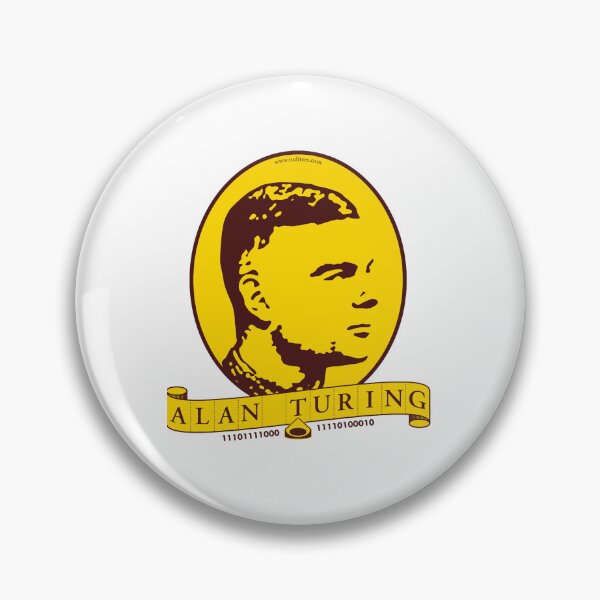 Item preview,  Alan turing, turing, andy wahrol, pop art designed and sold by fo-ngika.