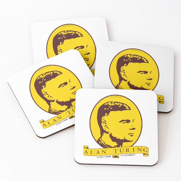 Item preview,  Alan turing, turing, andy wahrol, pop art designed and sold by fo-ngika.