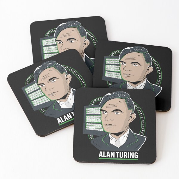 Item preview,  Alan turing, turing, andy wahrol, pop art designed and sold by fo-ngika.