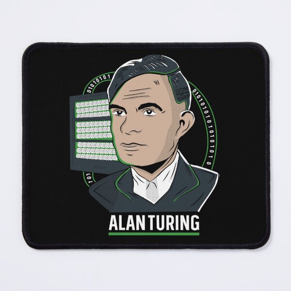 Item preview,  Alan turing, turing, andy wahrol, pop art designed and sold by fo-ngika.