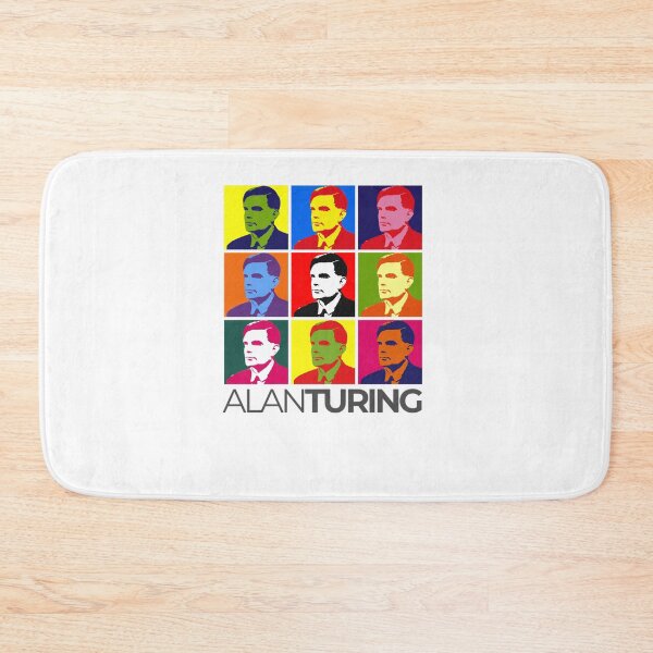 Item preview,  Alan turing, turing, andy wahrol, pop art designed and sold by fo-ngika.