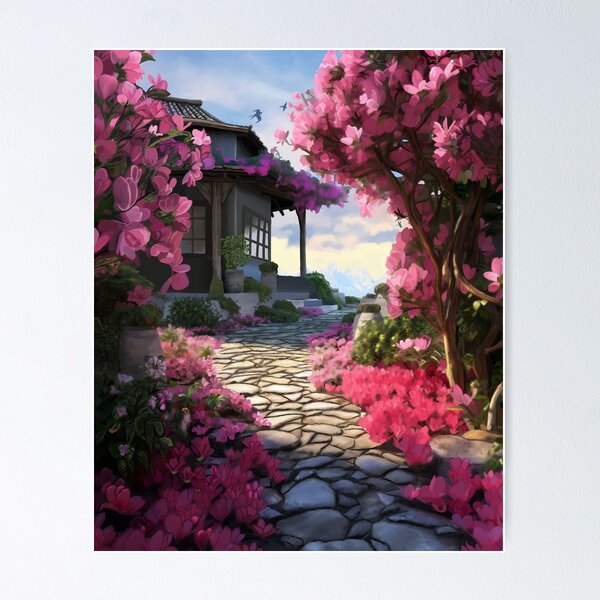 Item preview, Chashitsu in the Pink Garden designed and sold by KeeganCreations.