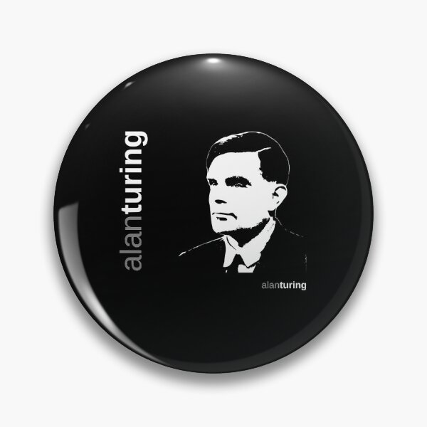 Item preview,  Alan turing, turing, andy wahrol, pop art designed and sold by fo-ngika.