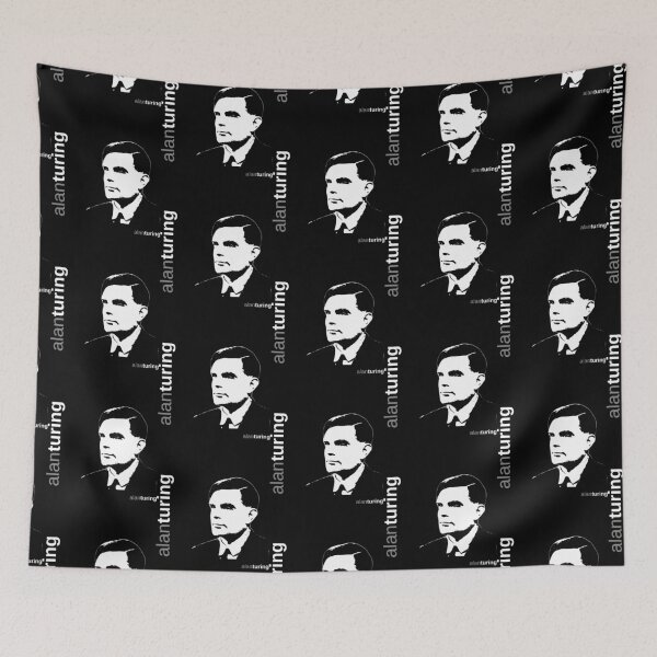 Item preview,  Alan turing, turing, andy wahrol, pop art designed and sold by fo-ngika.