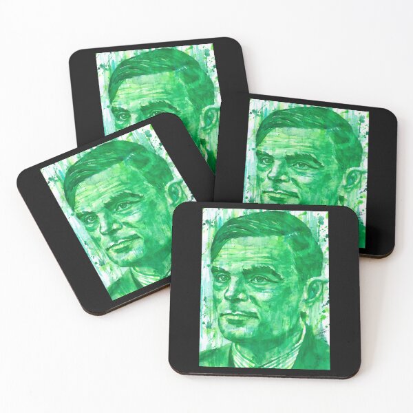 Item preview,  Alan turing, turing, andy wahrol, pop art designed and sold by fo-ngika.