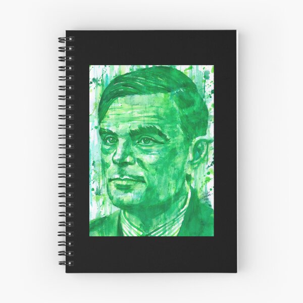 Item preview,  Alan turing, turing, andy wahrol, pop art designed and sold by fo-ngika.