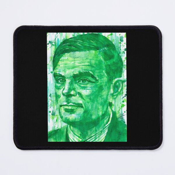 Item preview,  Alan turing, turing, andy wahrol, pop art designed and sold by fo-ngika.