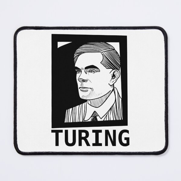 Item preview,  Alan turing, turing, andy wahrol, pop art designed and sold by fo-ngika.
