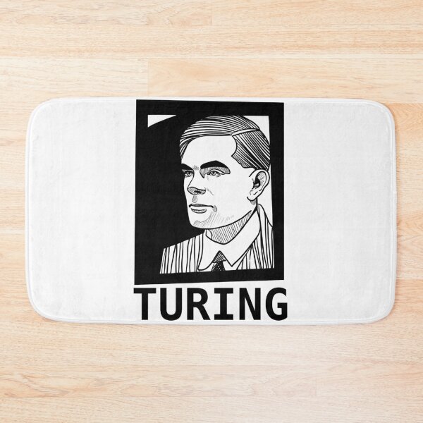 Item preview,  Alan turing, turing, andy wahrol, pop art designed and sold by fo-ngika.
