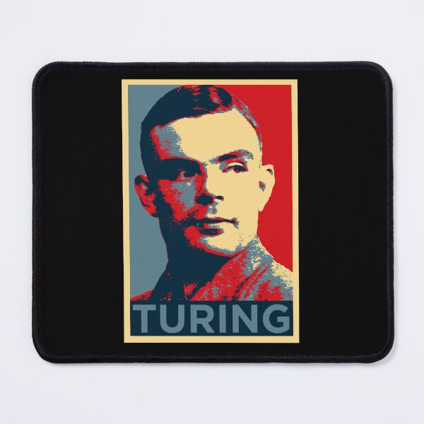 Item preview,  Alan turing, turing, andy wahrol, pop art designed and sold by fo-ngika.