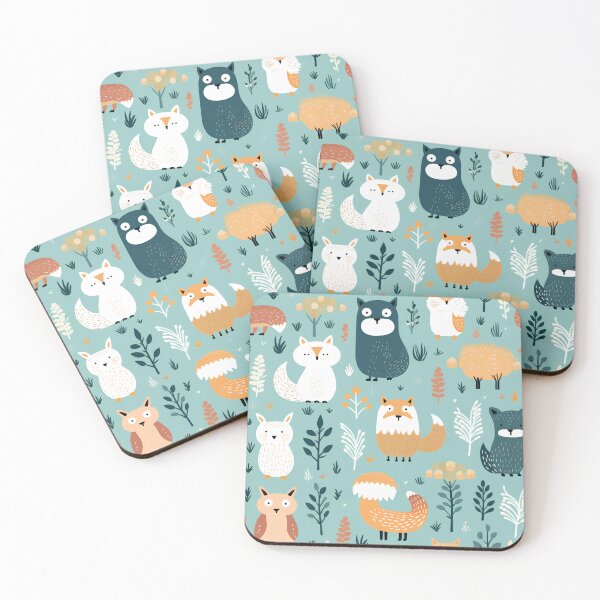 Item preview, Cute animal seamless designed and sold by Ttthunder123.