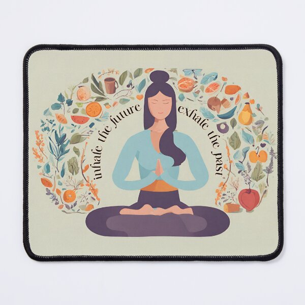 Item preview, Inhale The Future Exhale The Past, Wellness, Mental Health designed and sold by letsgetinspired.