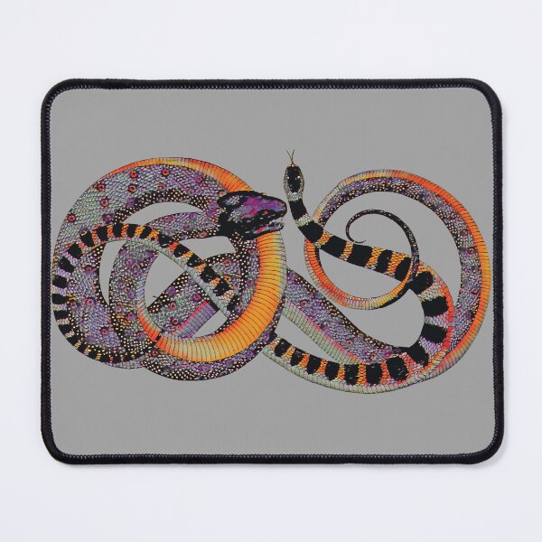 Item preview, Fighting snakes, in purple dawn designed and sold by DreamingBeetle.
