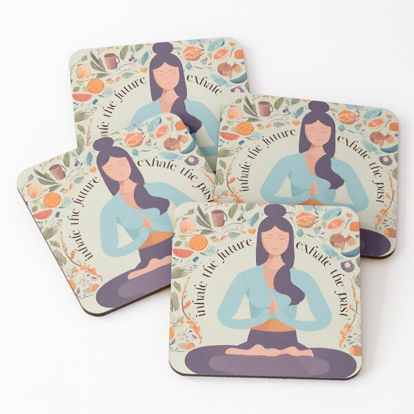 Item preview, Inhale The Future Exhale The Past, Wellness, Mental Health designed and sold by letsgetinspired.