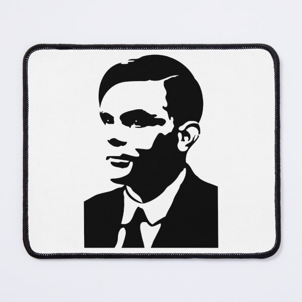 Item preview,  Alan turing, alan, turing, turing portrait designed and sold by kinse-ggan.
