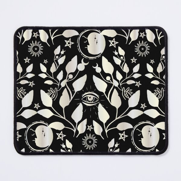 Item preview, Whimsi gothic Wicca Arts and Crafts Silver designed and sold by susycosta.