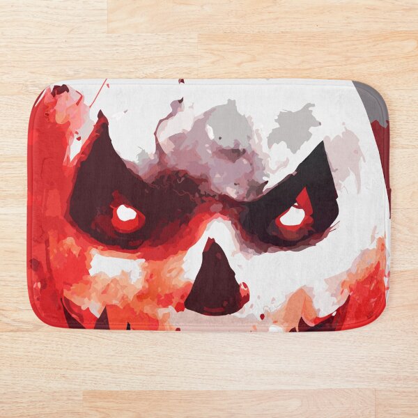 Artikelvorschau, Gruseliges Jack-o-Laternen-unheimliches Aquarell-Halloween-Kürbis-Spukkunstwerk entworfen und verkauft von SemARTDesign.