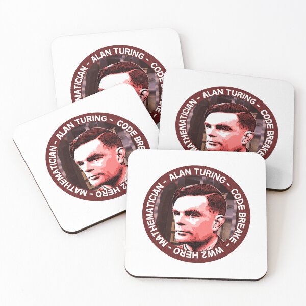 Item preview,  Alan turing, alan, turing, turing portrait designed and sold by kinse-ggan.