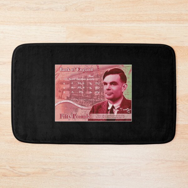 Item preview, Alan Turing 50 Pond Concept Note designed and sold by kinse-ggan.