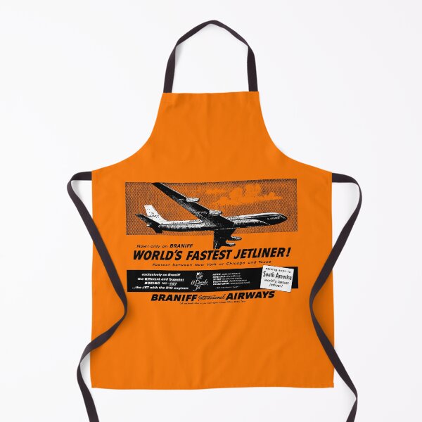 Item preview, WORLD'S FASTER JETLINER - advert designed and sold by ThrowbackAds.