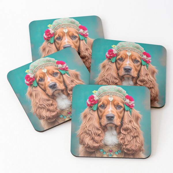 Item preview, Super Stylish Boho Cocker Spaniel  designed and sold by bobbi-gyre.