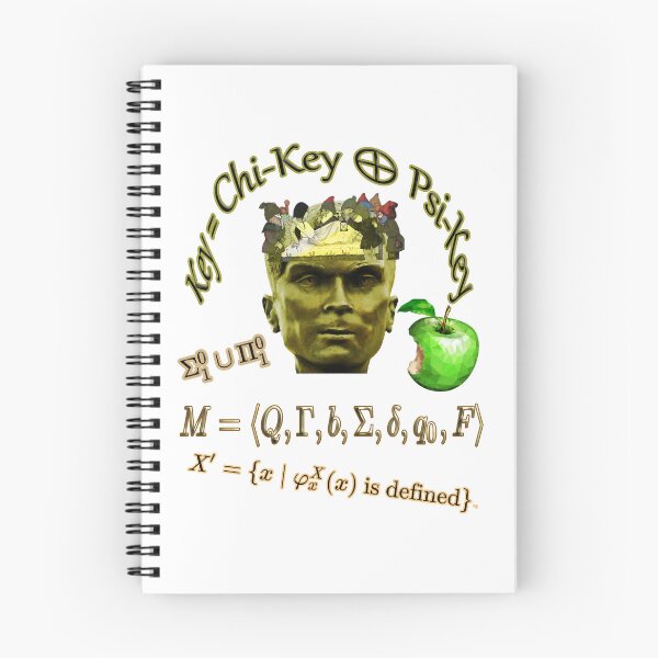 Item preview, Alan Turing and the bitten apple designed and sold by kinse-ggan.