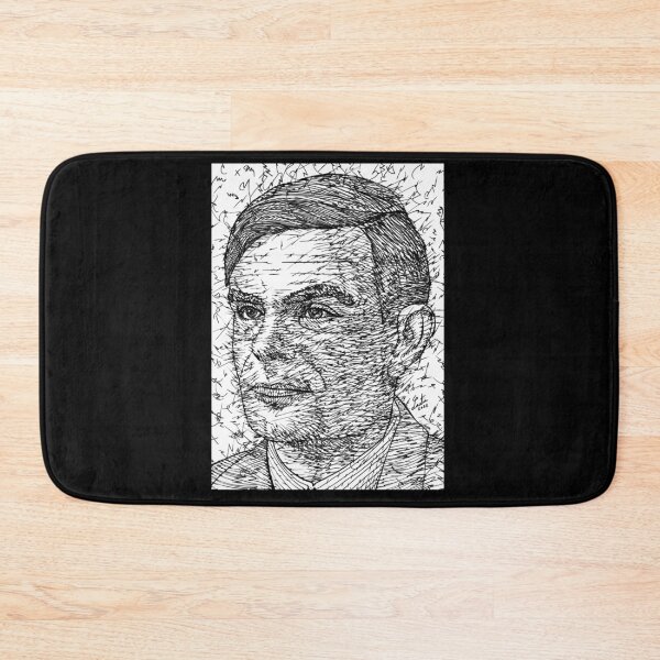 Item preview,  Alan turing, alan, turing, turing portrait designed and sold by kinse-ggan.