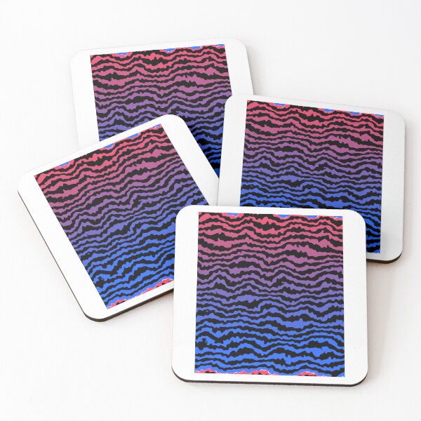 Item preview, Black Line on purple and pink Turing Pattern Alan Turing Abstract designed and sold by kinse-ggan.