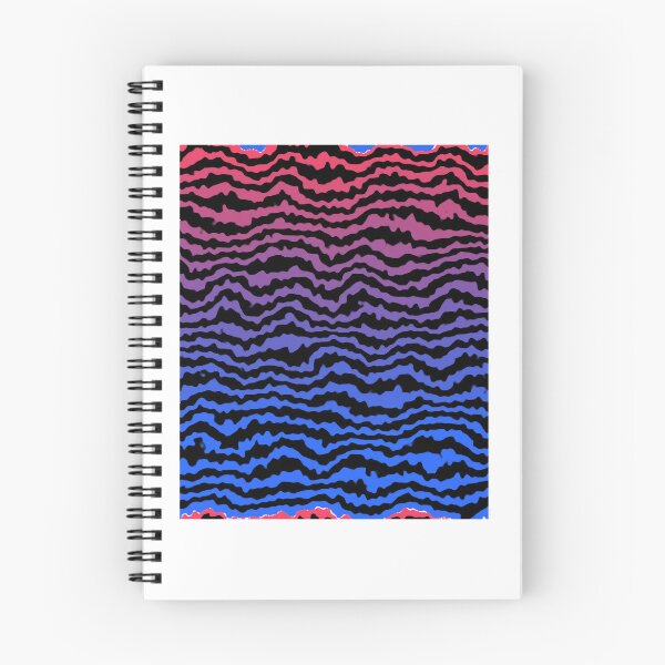 Item preview, Black Line on purple and pink Turing Pattern Alan Turing Abstract designed and sold by kinse-ggan.