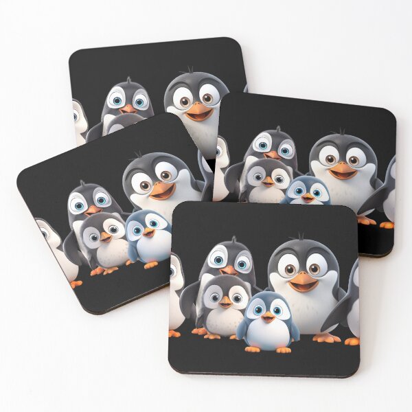 Item preview, Macaroni Penguin Brothers - Stickers & T-shirts  designed and sold by WhimsyVisions.