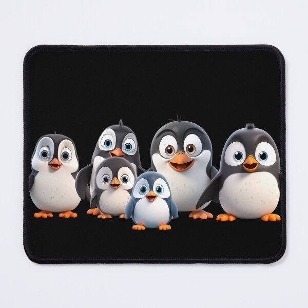 Item preview, Macaroni Penguin Brothers - Stickers & T-shirts designed and sold by WhimsyVisions.