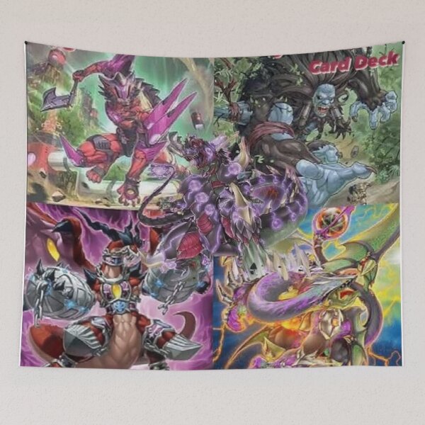 Item preview, Danger Kashtira Nemeses Bystial Dinosaurs designed and sold by Black Saiyan Magician's Merchandise.