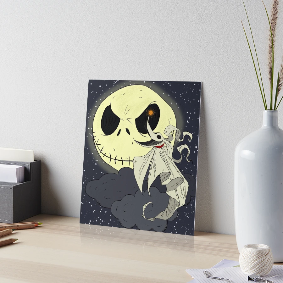 Jack Skellington and Zero - The Nightmare Before Christmas