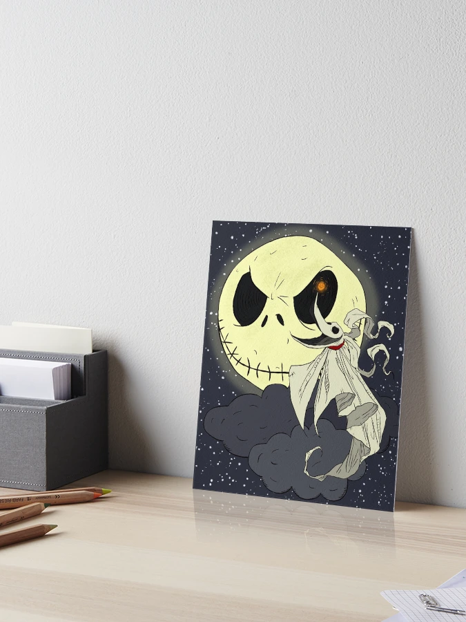 Jack Skellington and Zero - The Nightmare Before Christmas