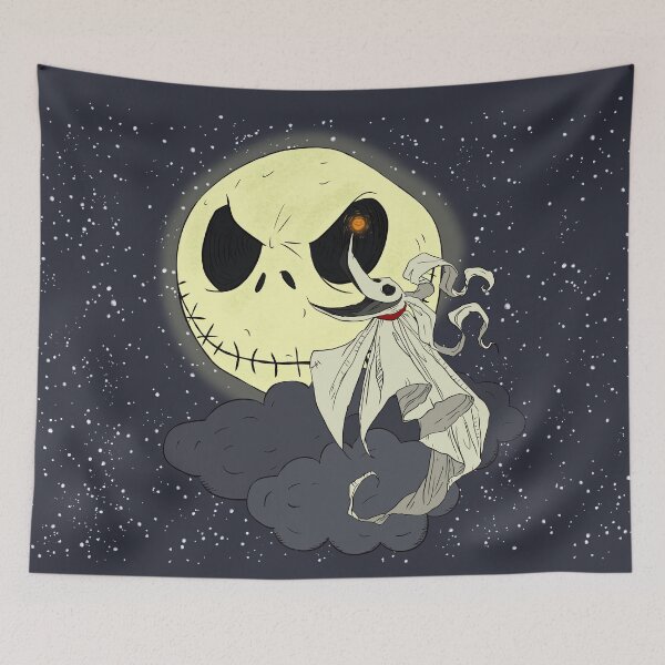 Item preview, Jack Skellington and Zero - The Nightmare Before Christmas designed and sold by 11UponaTime.