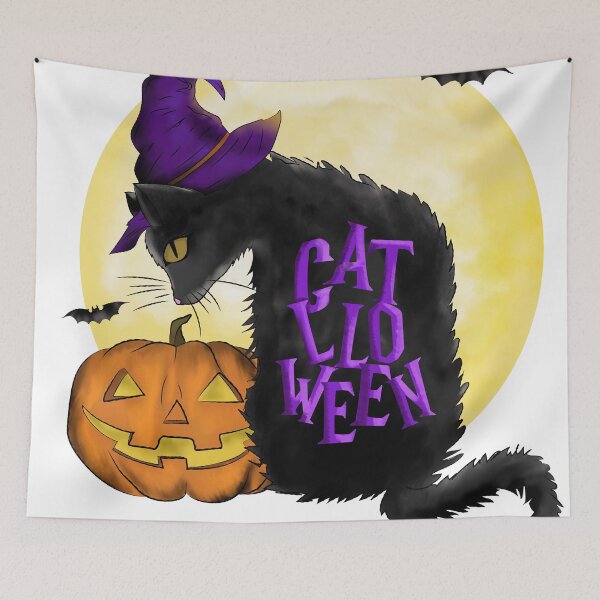 Item preview, catlloween designed and sold by UrbhemiaDesigns.