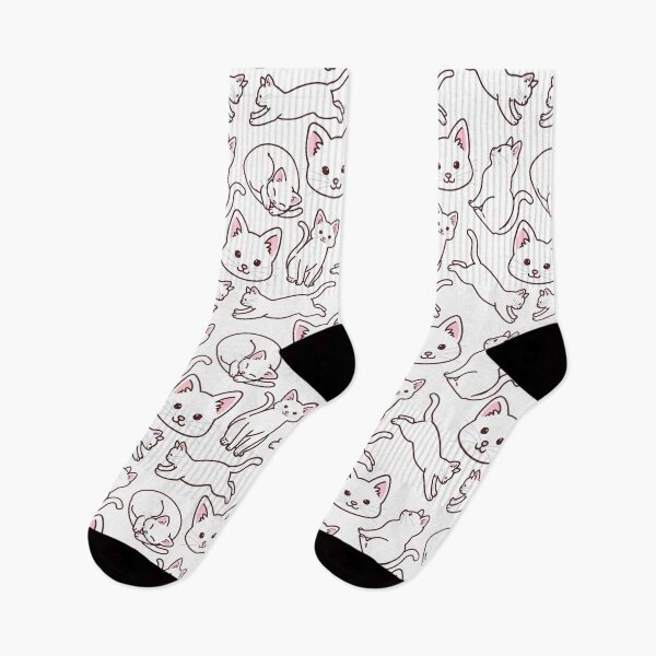 Item preview, Adorable White Cats Pattern designed and sold by You Store.