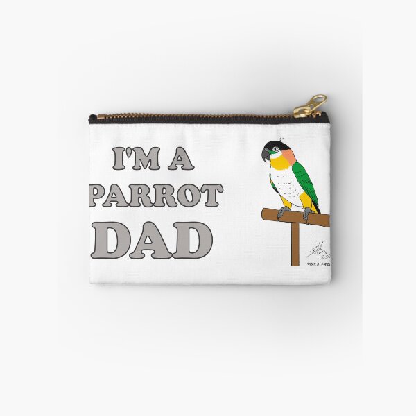 Item preview, I'm a Parrot Dad! - Black Headed Caique designed and sold by Laughing Parrot Studio.