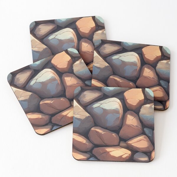 Item preview, Handpainted Stone Artstyle , Stone pattern designed and sold by Bilisik.