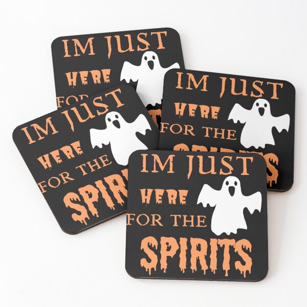 Item preview, Im Just Here For The spirits halloween designed and sold by CreativityClub.
