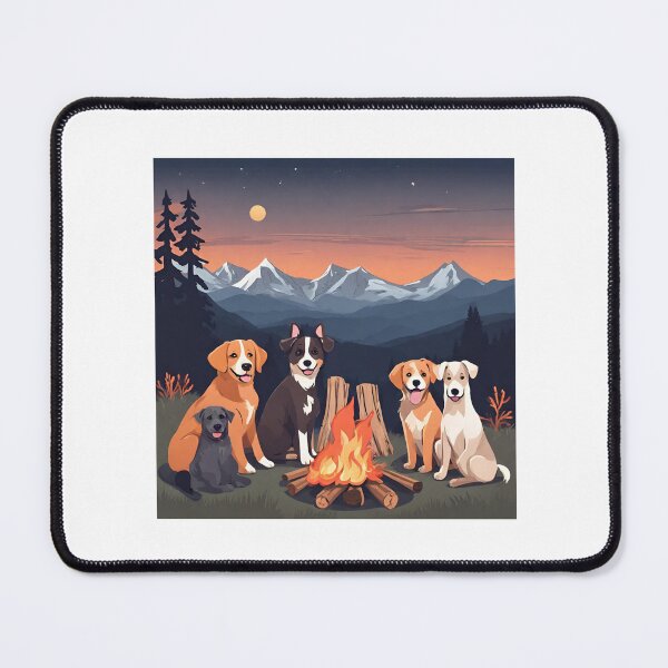 Item preview, Campfire Pups designed and sold by thatcrazykatie.