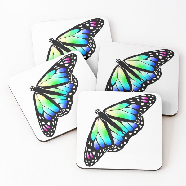 Item preview, Rainbow Butterfly designed and sold by Hikari Aki Arts.