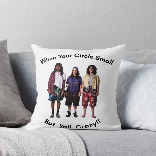 Item preview, When your circle small but yall crazy!! bottoms ayo edebiri, rachel sennott, emma seligman graphic designed and sold by mikceys.