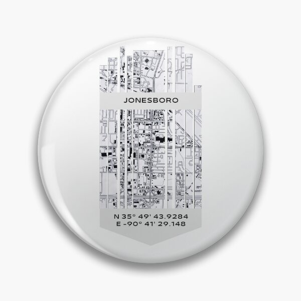 Item preview, AMERICA Jonesboro, AR - Latitude/Longitude designed and sold by ALLesROUNDER.