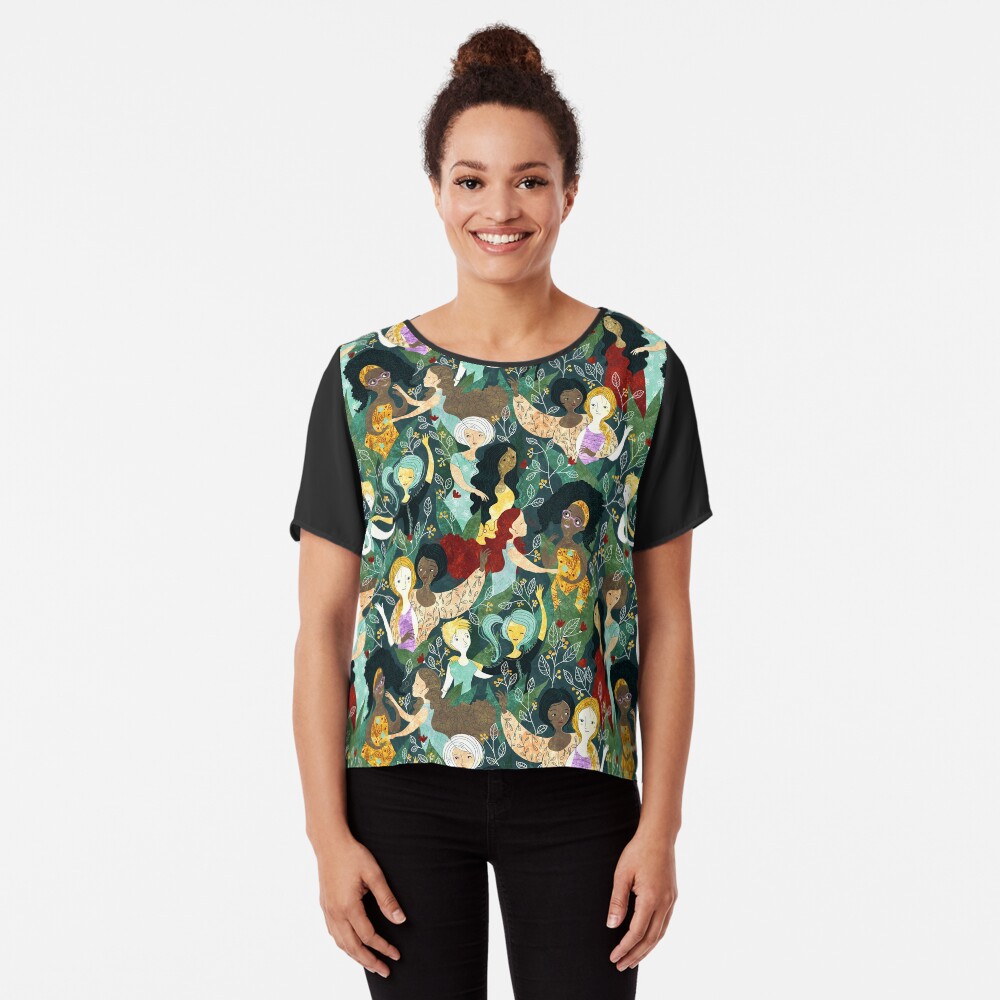 Item preview, Chiffon Top designed and sold by gaiamarfurt.