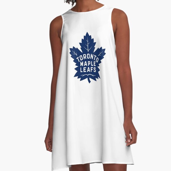 Batsheva One-of-a-Kind Vintage Toronto Maple Leafs Jersey Dress Long Dress